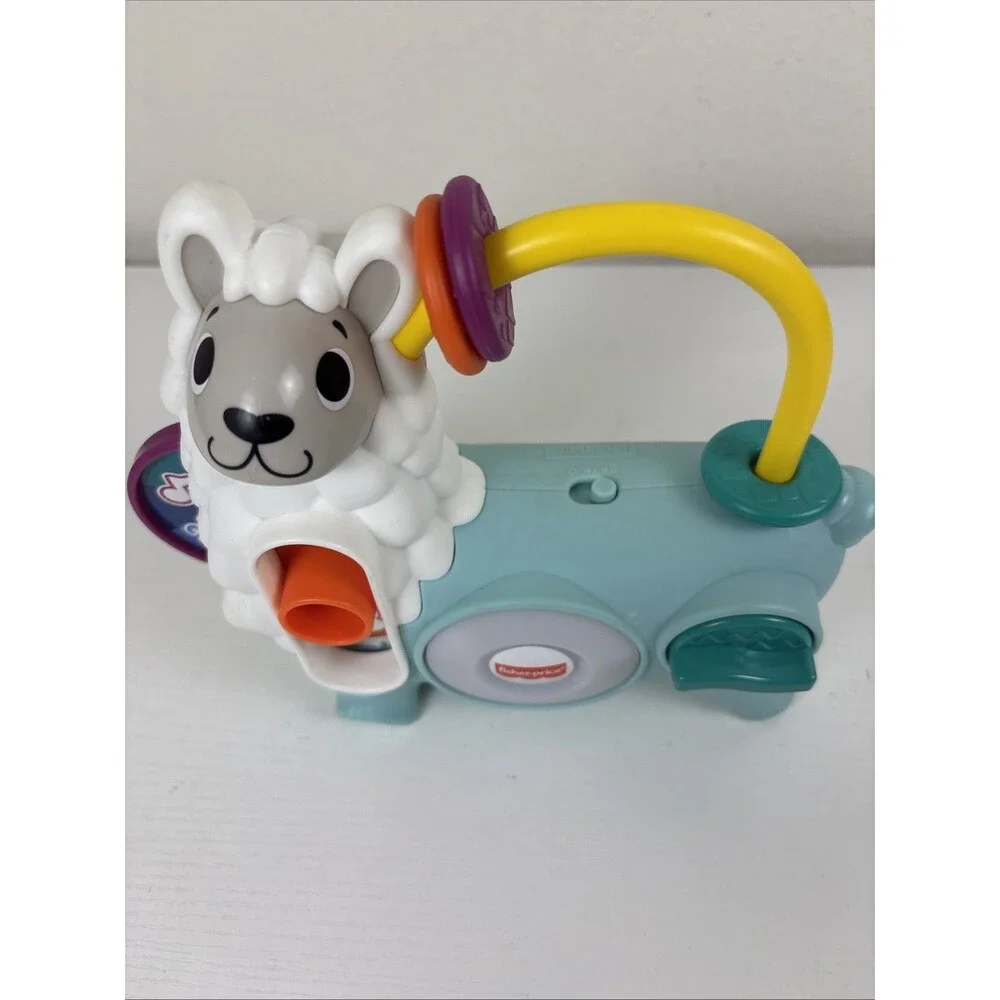 Fisher Price Linkimals Musical Llama Interactive Learning Toy Tested Works